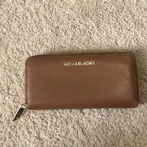 Michael Kors Tan Wallet
